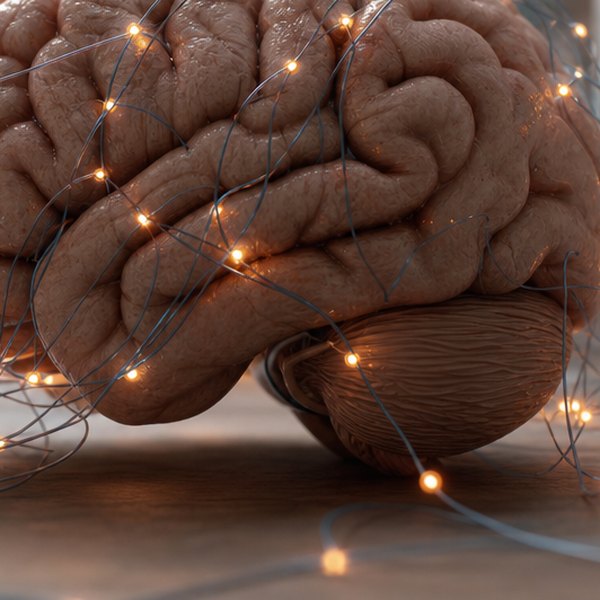 Neural network mimicking human brain learning — detail